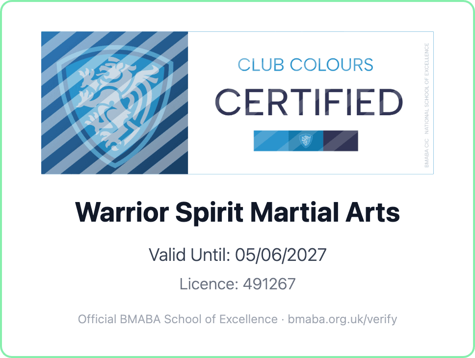BMABA Club Colours