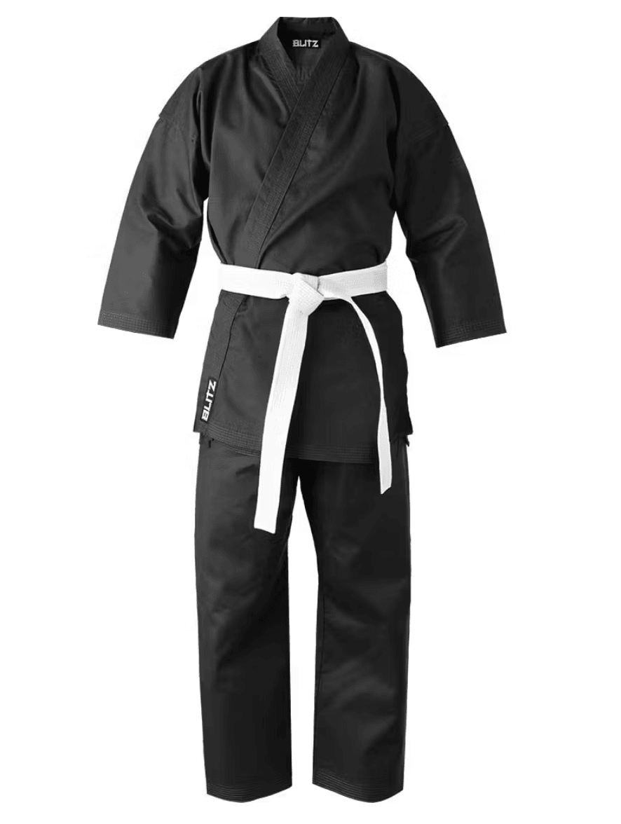 Blitz 6oz Lightweight Karate Gi - Black